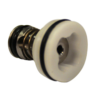Rohl ZZ9211702V-TCB Ornate Metal Lever Only with Cold Mark M.4 X 40 Screw and Screw Cover Cap with Cold in Script in Tuscan Brass for All Faucets Except Pressure